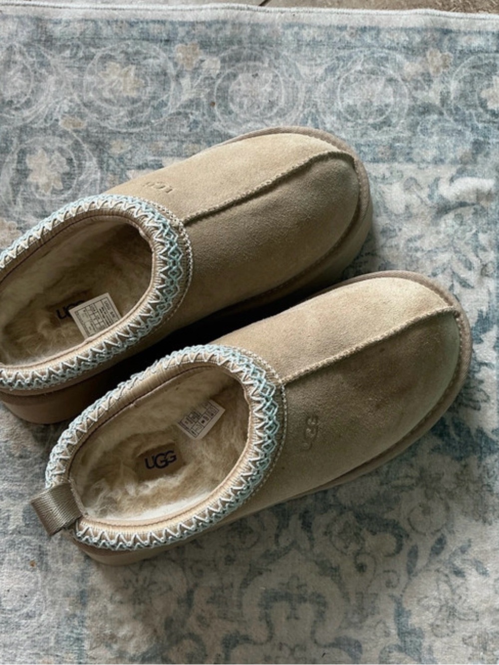UGG women’s Tasman Slip-On Slippers in Chestnut